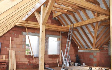 Woodlake attic trusses