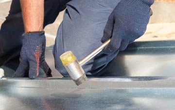 Woodlake metal flat roofing repairs
